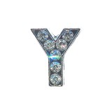 Betű a névre szóló karkötőhöz, ezüst- "Y"