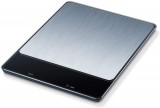 Beurer KS 34 XL Magic LED, max. 15 kg fekete-inox konyhai mérleg