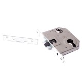 Bevésőzár cilinderes lővér típusú