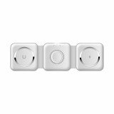 Bewello BW2063 3 az 1-ben Wireless töltőállomás - Fehér (15W) (BW2063)