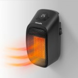 BEWELLO BW2102 Mini hősugárzó - 400W - LED kijelző - 230V - fekete