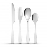 bewello Evőeszköz készlet - matt ezüst - 16 részes