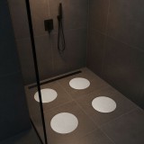 bewello Fürdőszobai csúszásgátló fehér 19cm 4db 57397