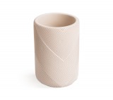 bewello Fürdőszobai pohár - matt bézs mintás