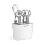 bewello Konyhai eszköz szett tartóval - 5+1 részes - műanyag
