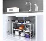 bewello Konyhai rendszerező polc - állítható szélességgel