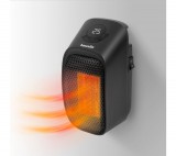 bewello Mini hősugárzó - 400W - LED kijelző - 230V - fekete