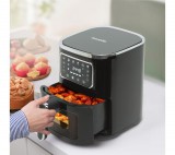 bewello Olaj nélküli fritőz - 220-240 V - 1450W - 5 L - érintőgombos