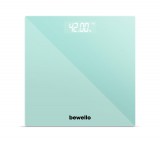 bewello Személymérleg - 180 kg - elemes - üveg