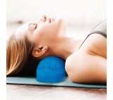 bewello Szilikon gél nyakpárna - cipzáros huzattal - 27 x 9 x 9 cm