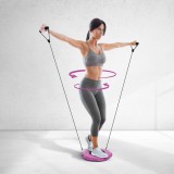 bewello Twister fitnesz korong - gumi kötéllel - 29 cm