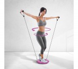 bewello Twister fitnesz korong - gumi kötéllel - 29 cm