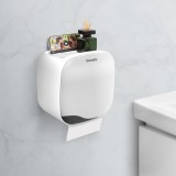 bewello WC-papír tartó szekrény - fehér - 200 x 130 x 205 mm