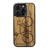 Bewood Bike Limba tok iPhone 15 Pro - barna