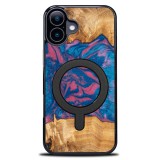 Bewood Neons Vegas MagSafe-kompatibilis tok iPhone 16 Plus - barna-kék