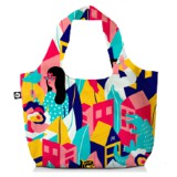 BG Berlin Looking Around Eco Bag mintás