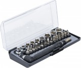 BGS DIY 26 részes sarok csavarbehajtó készlet (BGS 20802)