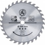 BGS DIY Karbid hegyű körfűrész tárcsa, 300 x 30 x 3.2 mm, 30 fogú (BGS 3955)
