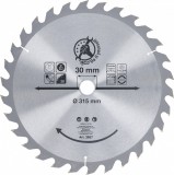 BGS DIY Karbid hegyű körfűrész tárcsa, 315 x 30 x 3.0 mm, 30 fogú (BGS 3957)