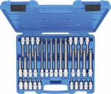BGS technic 1/2" Bit Dugókulcs fej készlet | TP-profil (Torx Plus) furattal TP20 - TP70 | 32 darabos (BGS 5191)