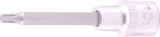 BGS technic 1/2" Bit dugókulcs | Hossz 100 mm | T-profil (Torx) T35 (BGS 9628)