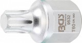 BGS technic 1/2" Bordásszíj behajtófej | külső hatszög 22 mm | T-profil (Torx) T60 (BGS 9532)