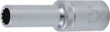 BGS technic 1/2" Hosszított dugókulcs, 12-szögű, 10 mm (BGS 10680)