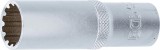 BGS technic 1/2" Hosszított dugókulcs "Gear Lock", 17 mm (BGS 10257)