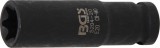 BGS technic 1/2" Torx hosszított dugókulcs légkulcshoz, E20 (BGS 5204-20)