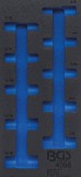 BGS technic 1/3 Szerszámtálca szerszámkocshoz, üresen: 10 részes 1/2" hosszított COLL dugókulcs készlethez (nem tartozék) (BGS 4098-1)
