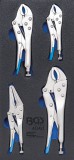 BGS technic 1/3 Szerszámtálca szerszámkocsihoz: 4 részes Grip fogó készlettel (BGS 4040)