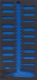 BGS technic 1/3 Szerszámtálca szerszámkocsihoz, üresen: 20 részes kefe készlethez (nem tartozék) (BGS 4043-1)