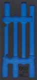 BGS technic 1/3 Szerszámtálca szerszámkocsihoz, üresen: 5 részes reszelő készlethez (nem tartozék) (BGS 4030-1)