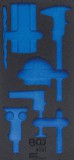 BGS technic 1/3 Szerszámtálca szerszámkocsihoz, üresen: 7 részes mérőszerszám készlethez (nem tartozék) (BGS 4031-1)