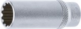BGS technic 1/4" Hosszított dugókulcs "Gear Lock", 13 mm (BGS 10163)