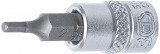 BGS technic 1/4" Imbusz bit dugókulcs, 2,5 mm (BGS 5154)