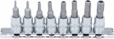 BGS technic 1/4" Imbusz bitfej készlet | furattos kivitel | 2 - 7 mm | 8 darabos (BGS 5156)