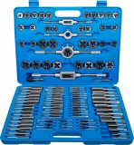 BGS technic 110 részes menetmetsző és fúró készlet, SAE és metrikus méretek (BGS 900)