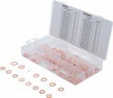 BGS technic 150 darabos réz alátét készlet befecskendező szelepekhez (BGS 8120)