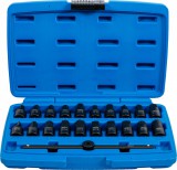 BGS technic 21 részes olajleeresztő aljzat készlet , 3/8" (BGS 1014)