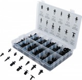 BGS technic 240 részes szétnyíló szárú műanyag patent készlet Mazda, Honda, Ford, Nissan és VW típusokhoz (BGS 9057)