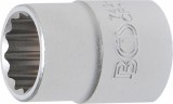 BGS technic 3/4" Dugókulcs, 12-szögű, 24 mm (BGS 7424)