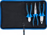 BGS technic 3 részes fogó készlet, cipzáras tokban (BGS 358)