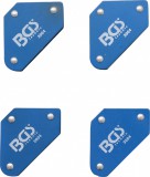 BGS technic 4 darabos mini-mágneses tartó, 45°-90°-135° (BGS 3004)