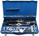 BGS technic 44 részes menetmetsző és fúró készlet, HSS G acél (BGS 1927)