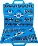 BGS technic 45 részes menetmetsző és fúró készlet, INCH (BGS 1898)