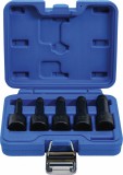 BGS technic 5 részes elnyalt csavar kitekerő készlet , 8-16mm, 1/2" (BGS 5261)