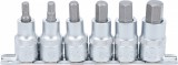 BGS technic 6 részes Imbusz bit dugókulcs készlet, 6-14 mm, 1/2" (BGS 8887)