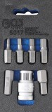 BGS technic 7 részes Imbusz bitfej készlet (BGS 5017)