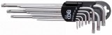BGS technic 9 részes biztonsági Torx (fúrt) kulcs készlet (BGS 777)